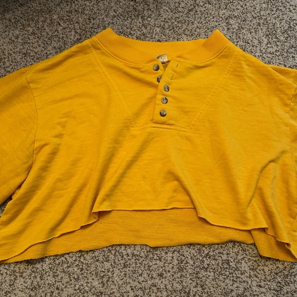 St. John's Bay Tops - St. John’s Bay Long Sleeve Cropped Sweatshirt